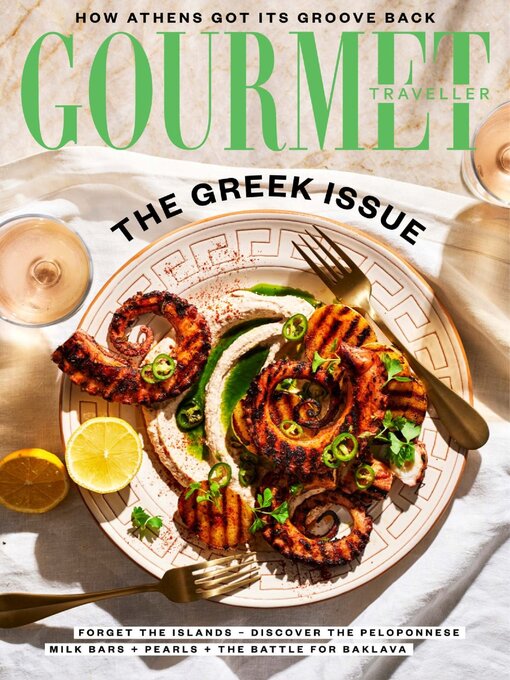 Cover image for Gourmet Traveller